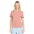 Tee Shirt Volcom Solid Stone Emb Tee Mauve Rose Femme