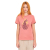 Tee Shirt Volcom Radical Daze Tee Mauve Rose Femme
