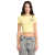 Volcom Moove on ss dawn yellow Women's T-shirt