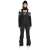 Women's Volcom Battle stretch bib black ski / snow pants