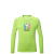 Thermal tee shirt Millet Trilogy wool ts ls macaw green Homme