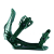 Rossignol Soulside Snowboard Bindings Green Women