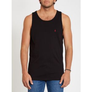 Volcom Stone Blanks Black Tank Top for Men