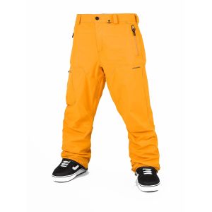 Volcom L Gore-Tex Yellow Ski/Snow Pants for Men